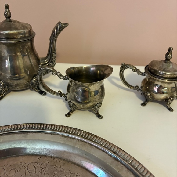 Vintage Silver Plated Children’s Tea Set - Picture 4 of 9